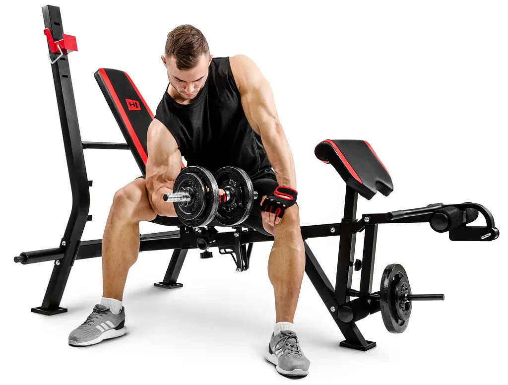 Лавка олімпійська тренувальна Hop-Sport HS-1090 - фото 13