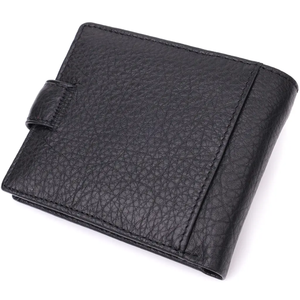 Чоловічий шкіряний гаманець ST Leather 11,5х9,5х2 см acs0028298 - фото 2