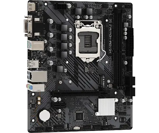 Материнська плата ASRock H510M-HDV/M.2 SE LGA 1200 (H510M-HDV/M.2 SE) - фото 2