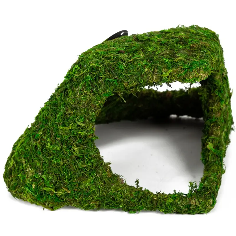 Схованка з живим мохом Repti-Zoo Natural Mossy Hill 26x18x13 см для тераріуму, рептилій і геконів (ERS30) - фото 6