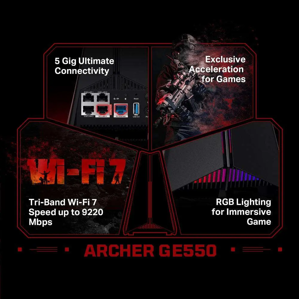 Ігровий роутер TP-LINK Archer GE550 - фото 9