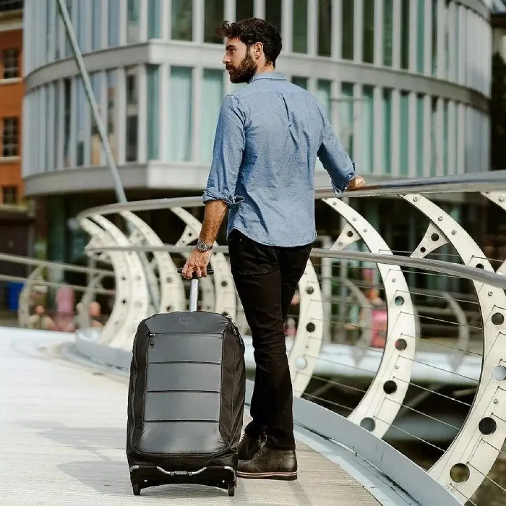 Валіза Osprey Ozone 2-Wheel 80L на колесах black - фото 9