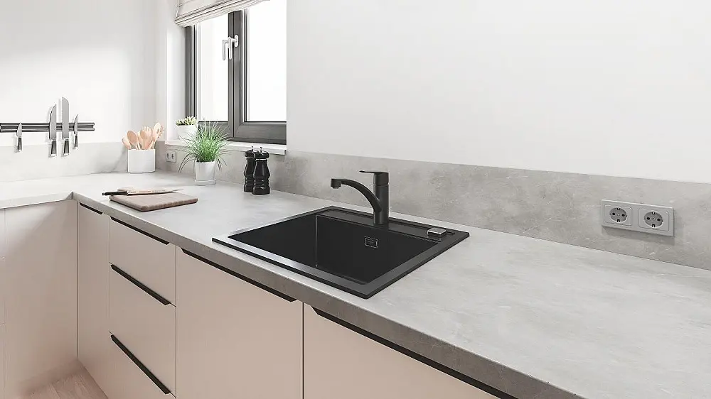 Смеситель для кухни Grohe QuickFix Start 324412432 Черный матовый - фото 6