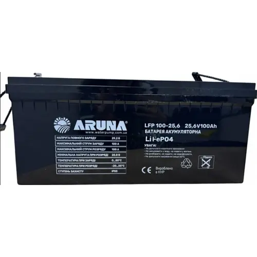Акумулятор Aruna LFP LiFePo4 100Аh 25,6 V - фото 2