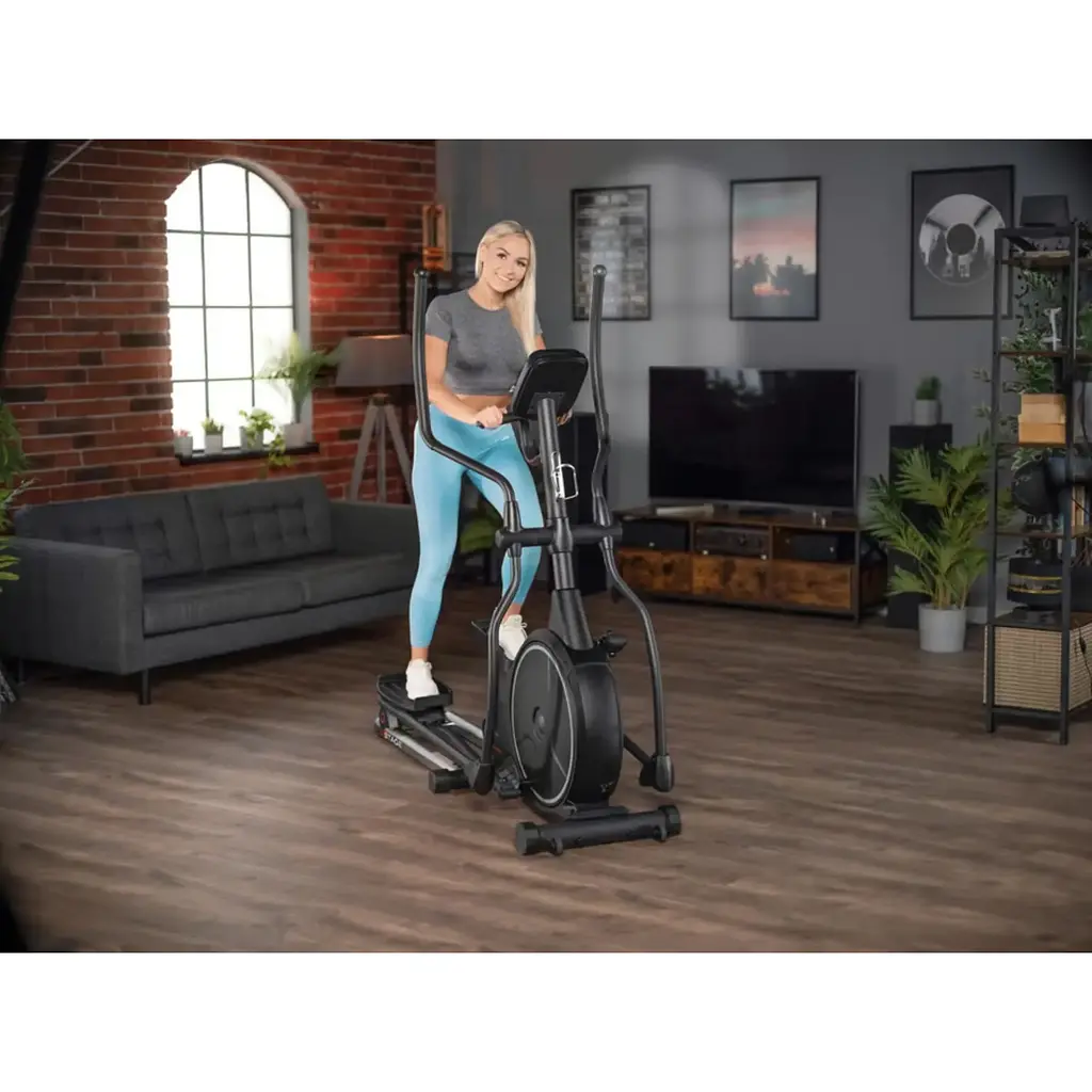 Орбитрек Hop-Sport HS-160CF Stage электромагнитный серый - фото 6