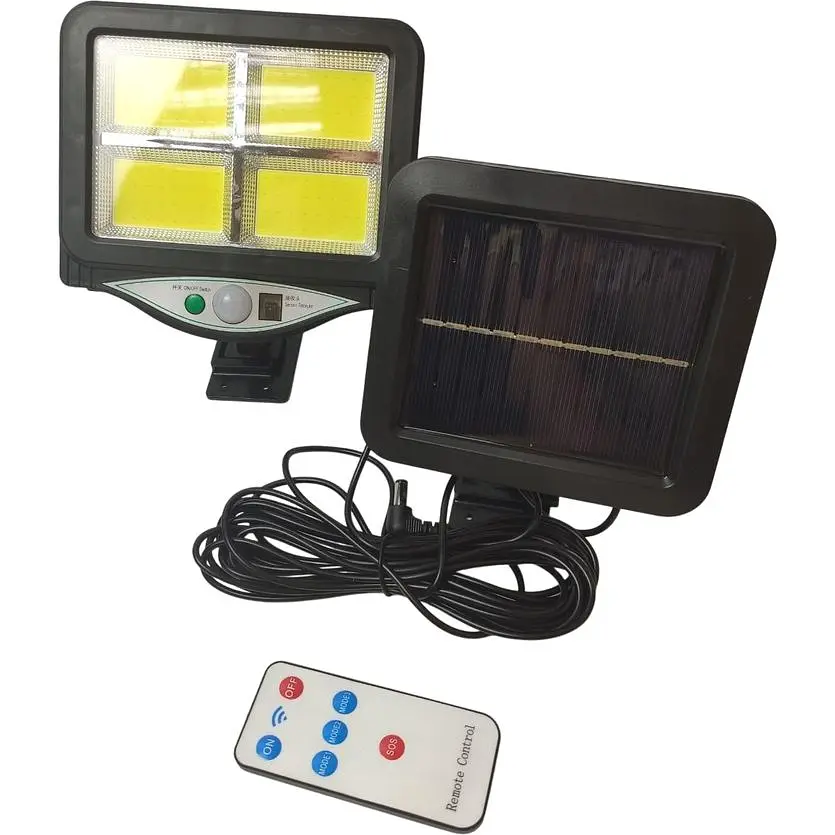 Прожектор уличный YT-140 30W с солнечной панелью и пультом (MER-15367_428) - фото 2