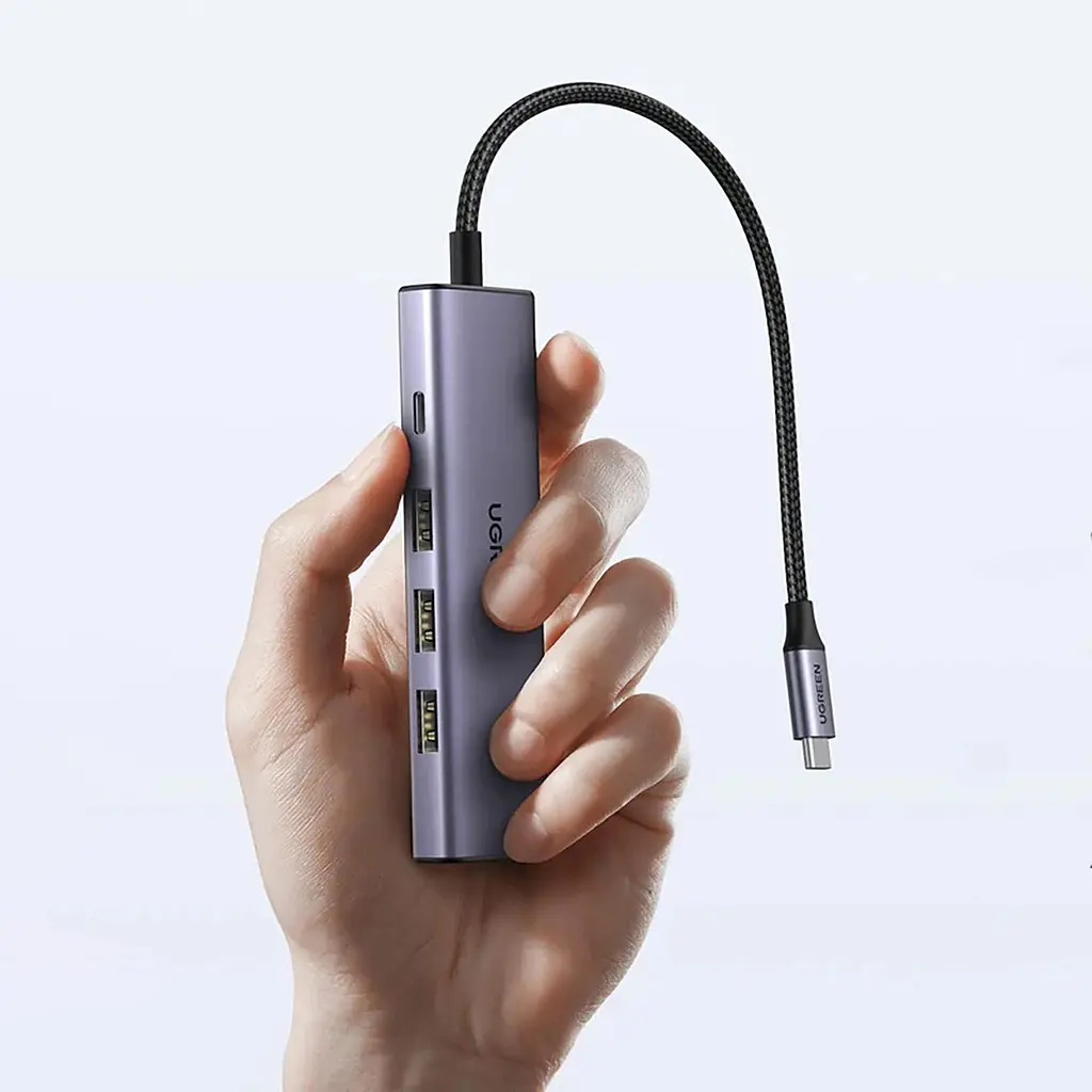 USB-хаб Ugreen CM511 5in1 [15597] [152544] - фото 3