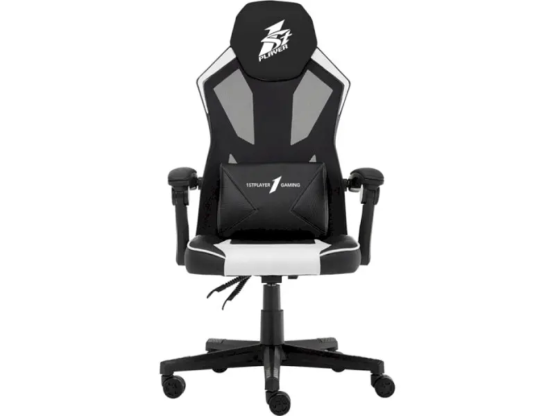 Комп'ютерне крісло для геймера 1STPLAYER P01 Black/White