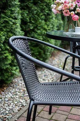 Комплект садових меблів Jumi Bistro-3 круглий стіл - фото 3