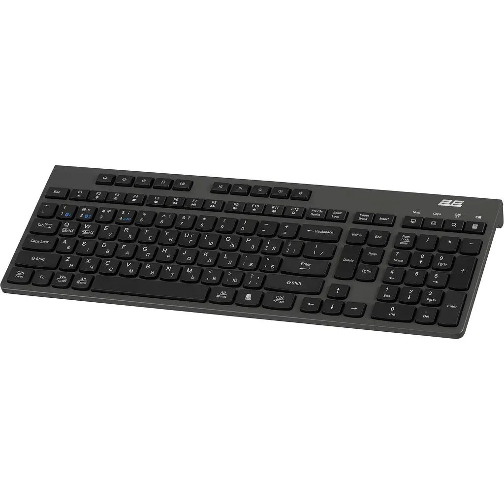Клавіатура 2E KS280 WL UA Black (2E-KS280WBGR_UA) [150966] - фото 3