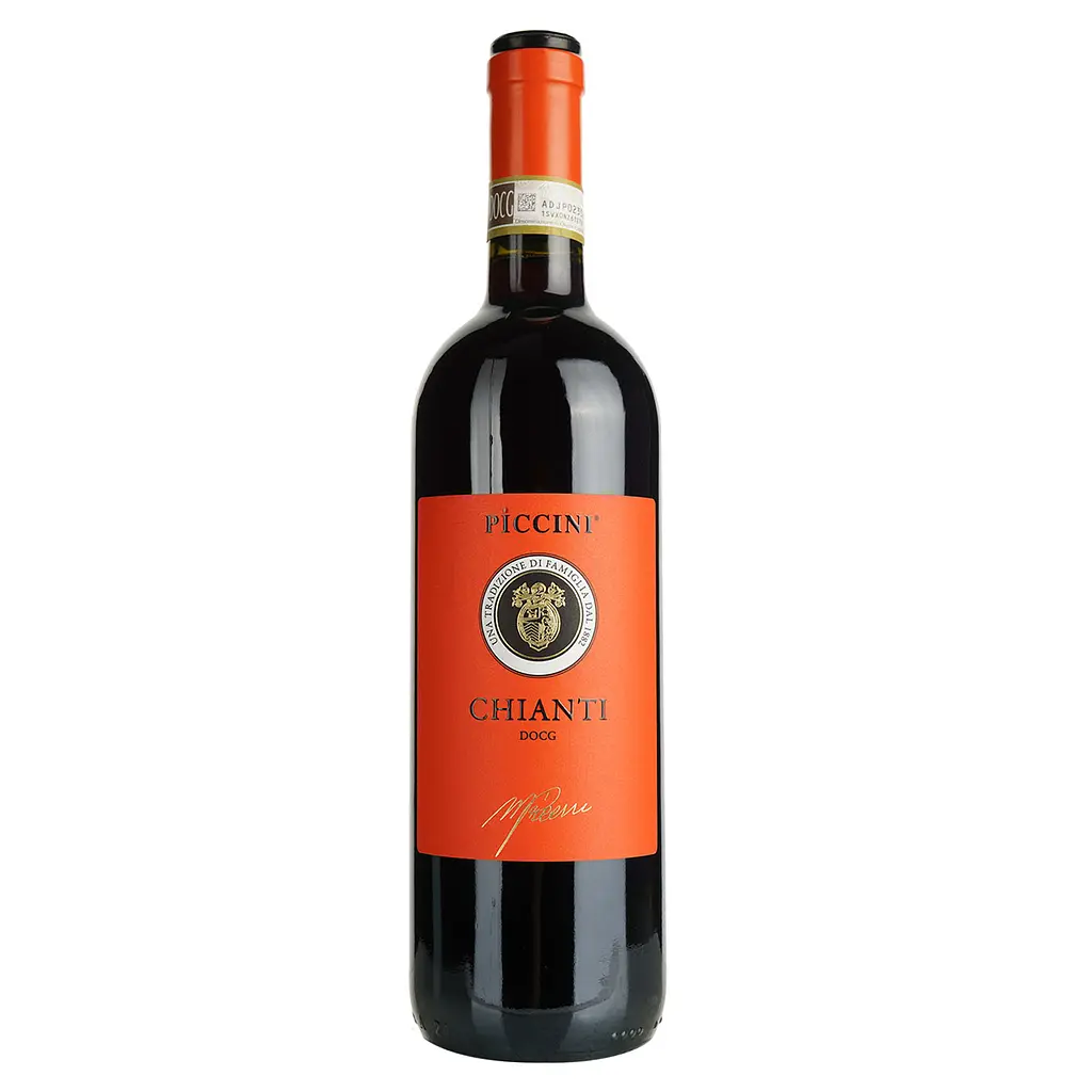 Вино Piccini Chianti DOCG червоне сухе 12.5% 2.25 л (3 шт. х 0.75 л) - фото 2