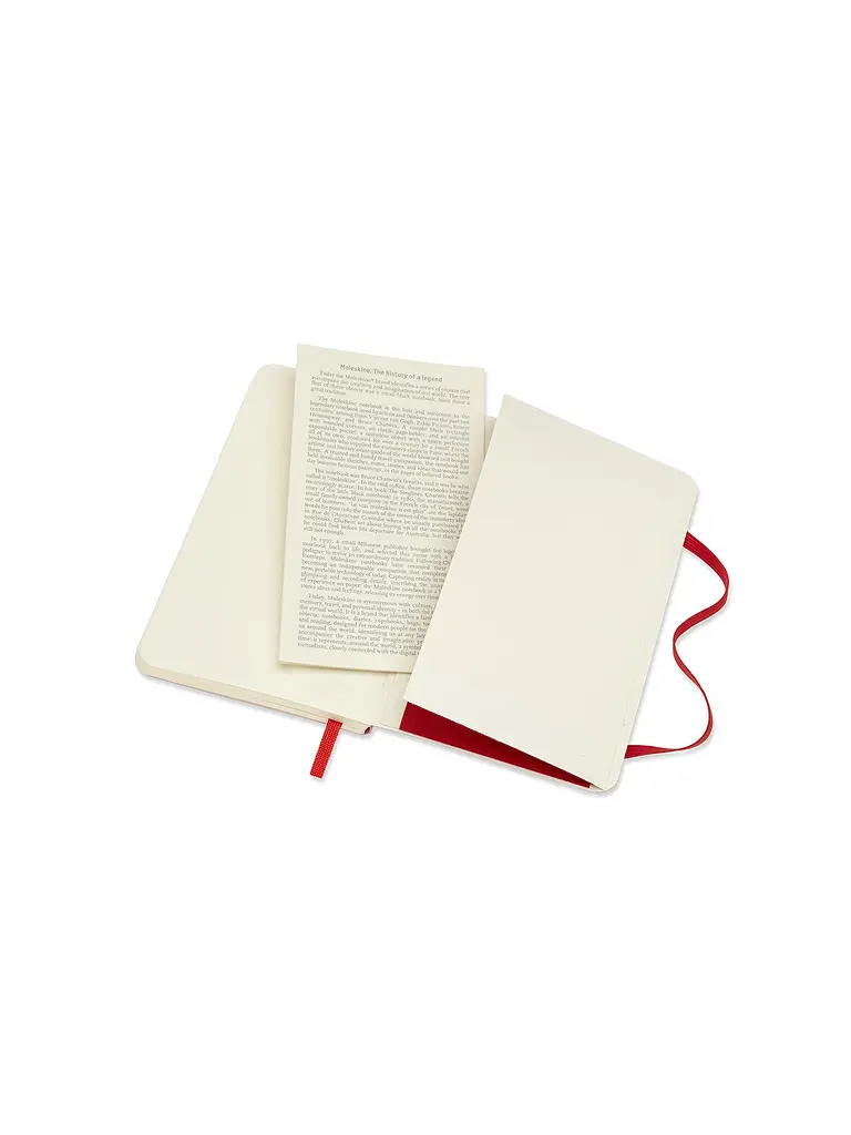 Записник Moleskine Classic кишеньковий, Лінійка Червоний М’який (QP611F2) - фото 5