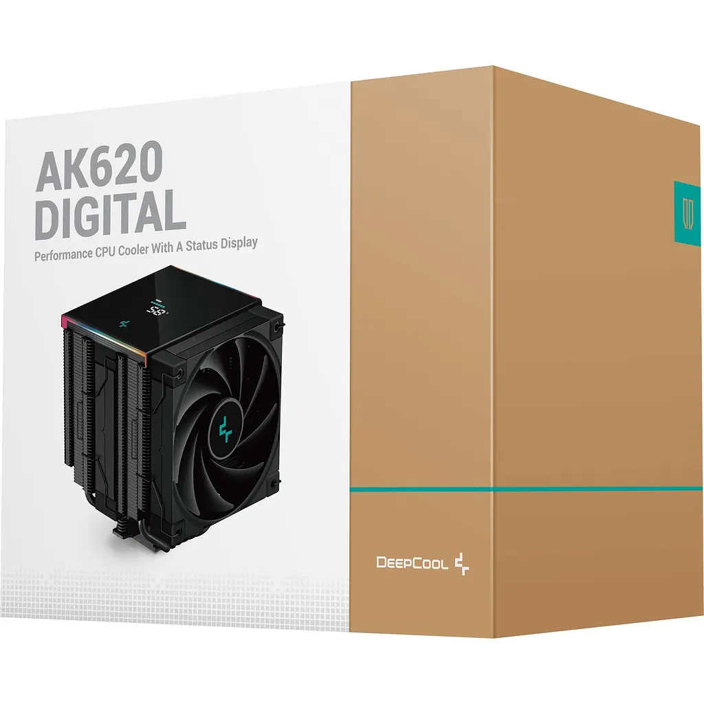 Кулер для процесора Deepcool AK620 Digital Black (R-AK620-BKADMN-G) [156508] - фото 10