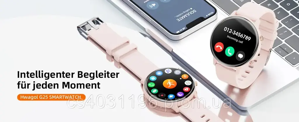 Умные часы G25 Hwagol Bluetooth звонки и более 140 спортивных режимов - фото 2