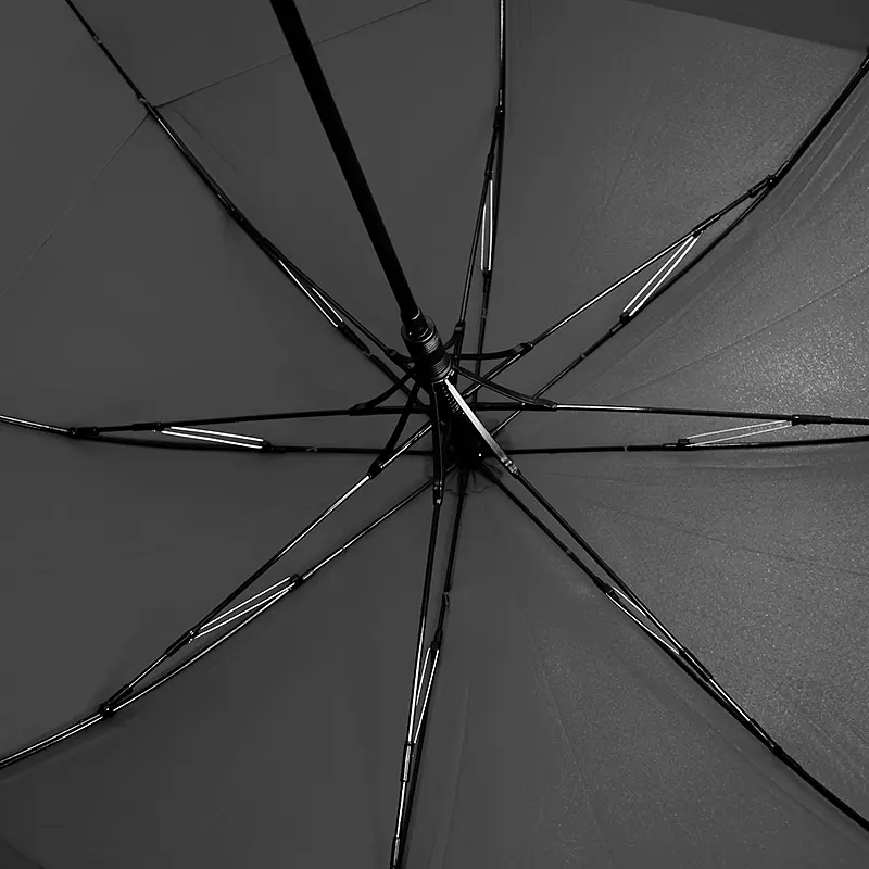 Большой зонт-трость Line art Family, черный (45300-3) - фото 8