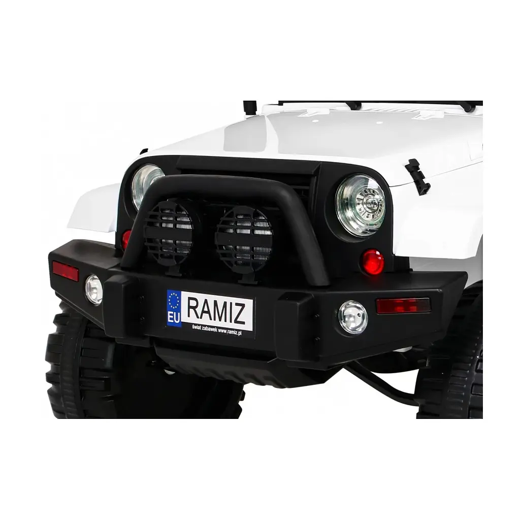Електромобіль Ramiz Jeep All Terrain 12 В на пульті керування, White (PA.BDM0905.BIA) - фото 7