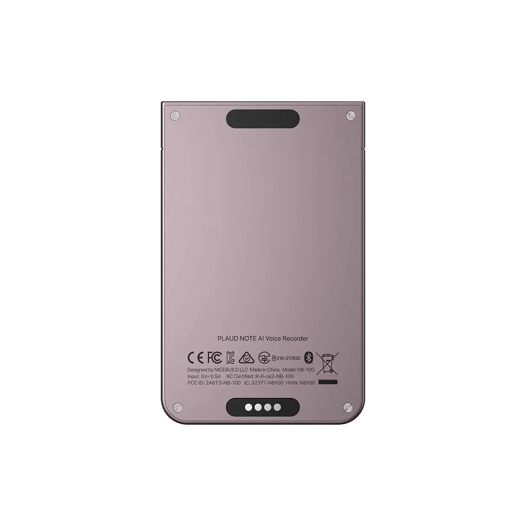 Цифровий диктофон PLAUD AI Note Starlight (NB-100-ST) - фото 3