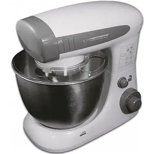Кухонний комбайн-тестоміс Esperanza EKM024 Cooking Assistant 4л - фото 2