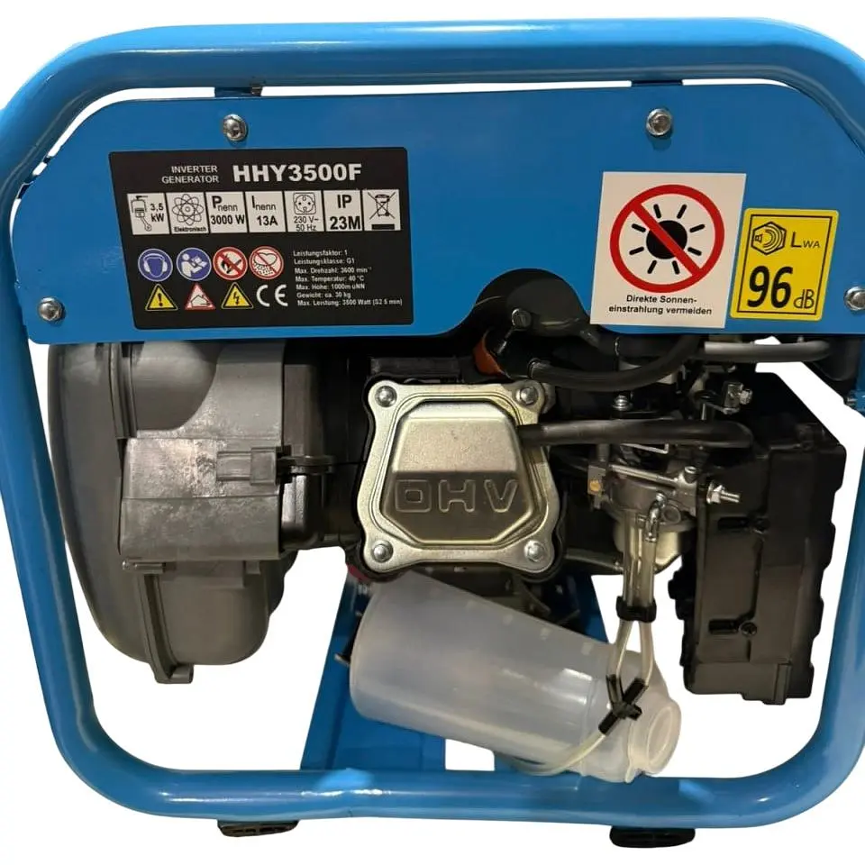 Інверторний бензиновий генератор Hyundai HHY 3500F [158725] - фото 2