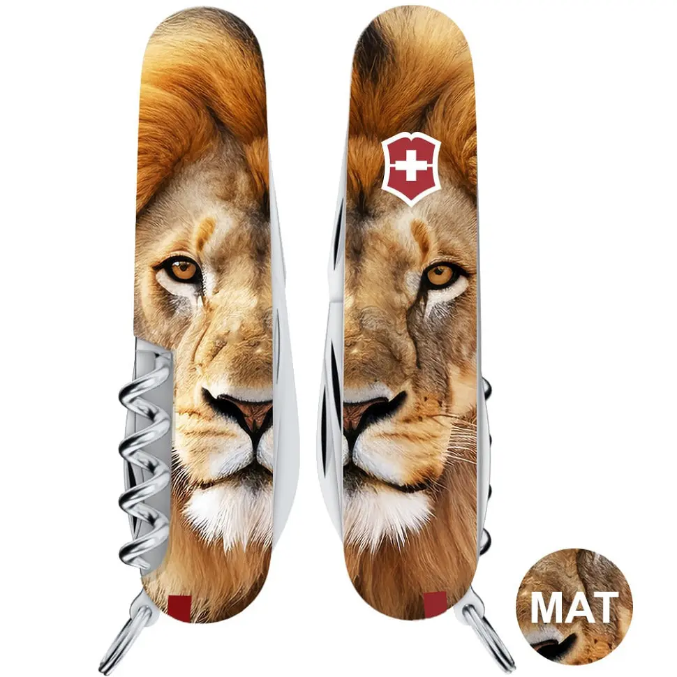 Ніж Victorinox Spartan Animal 91мм 13функ Лев - фото 4