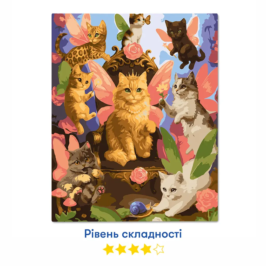 Картина за номерами «Котофеї» - фото 3
