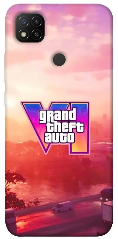 TPU чохол Demsky GTA VI Vice City для Xiaomi Redmi 9C