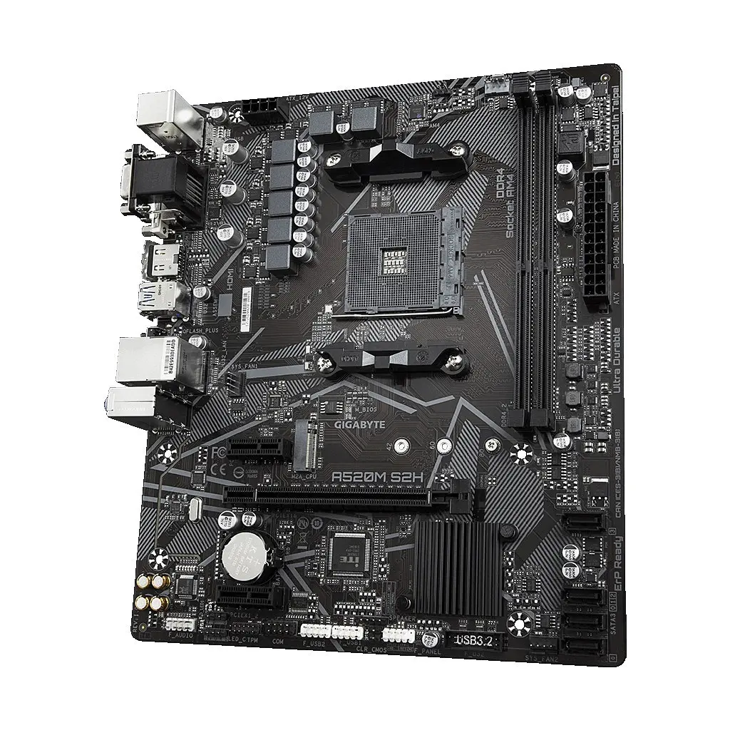 Материнська плата GIGABYTE A520M S2H - фото 3