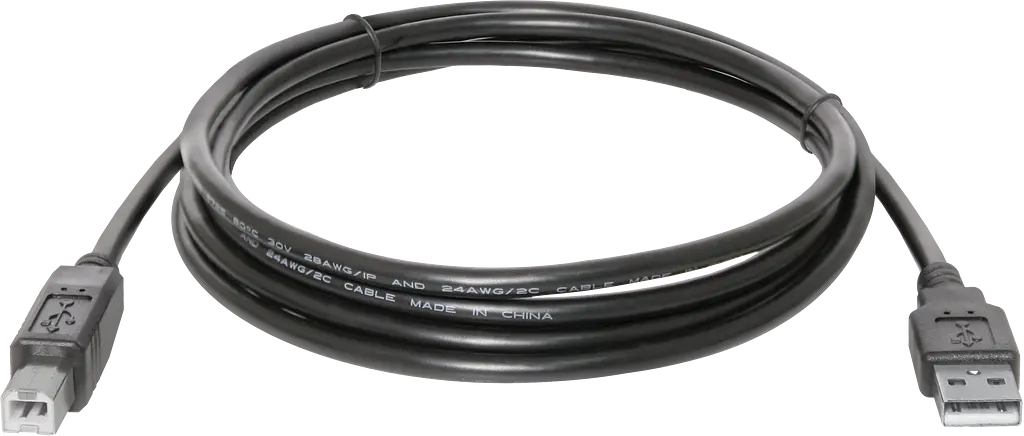Кабель USB AM-BM, 5.0 м, черный, USB04-17 Defender - фото 2