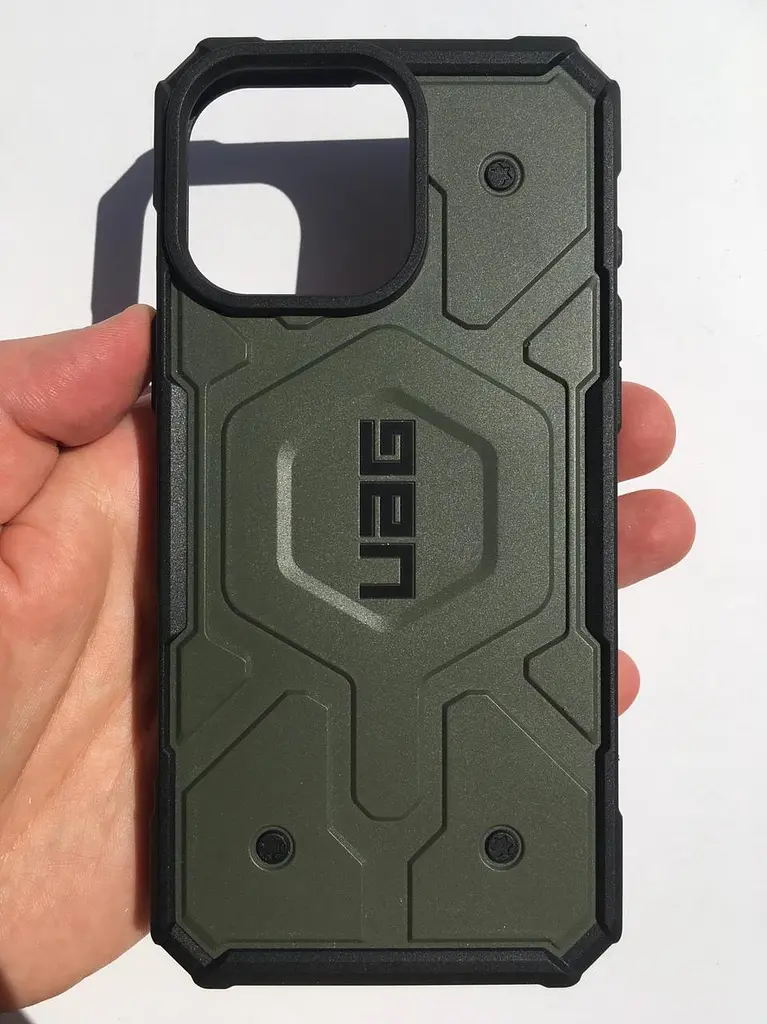 Оригінальний протиударний чохол для iPhone 16 Pro Max UAG Pathfinder MagSafe Olive 114469117272 - фото 6