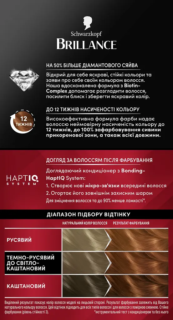 Фарба для волосся Brillance відтінок 921 богемський мідний 142.5 мл - фото 2