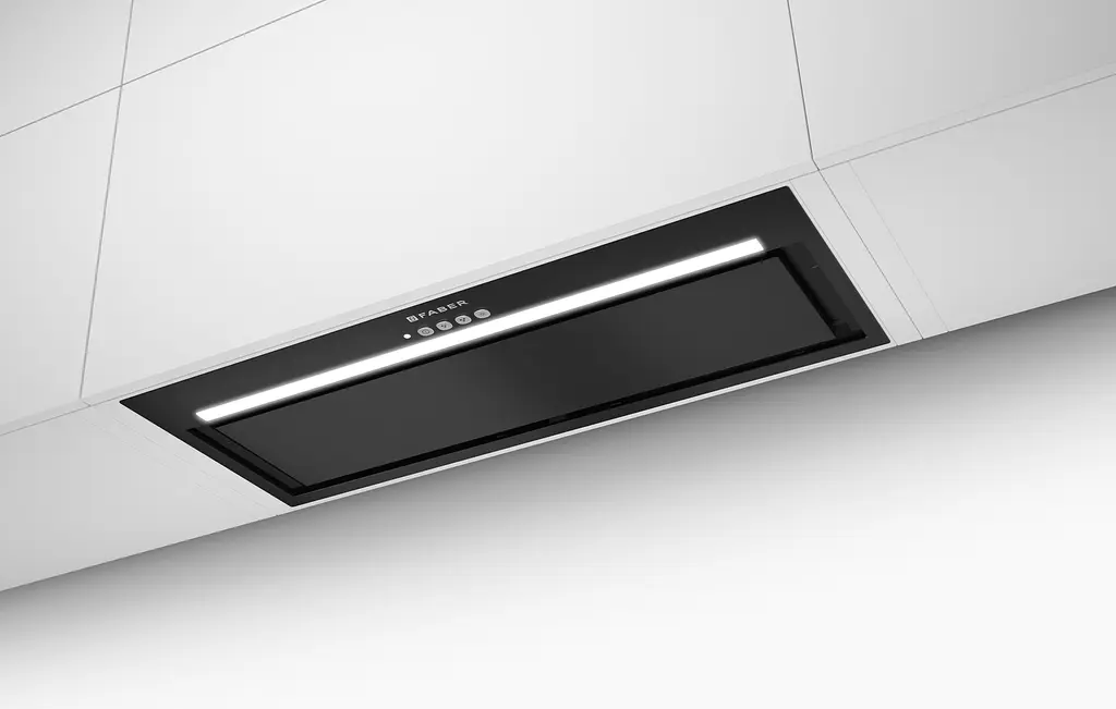 Витяжка Faber вбудована 70 см 1119 м3г Inka Lux Evo Bk Matt A70 чорний матовий - фото 2