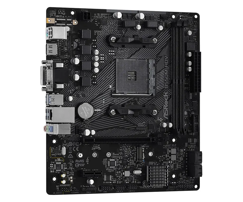 Материнська плата ASRock B550M-HDV Socket AM4 - фото 3