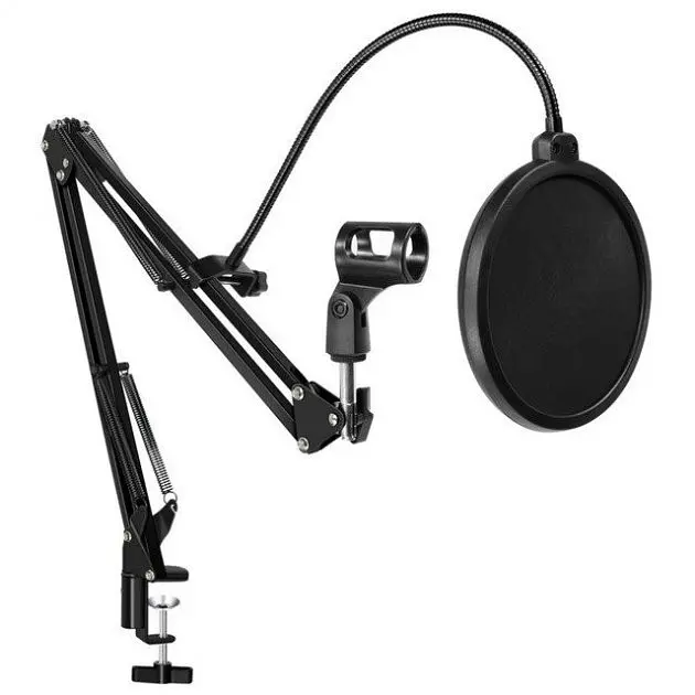 Студійний мікрофон Music M-800U зі стійким та вітрозахистом - фото 4