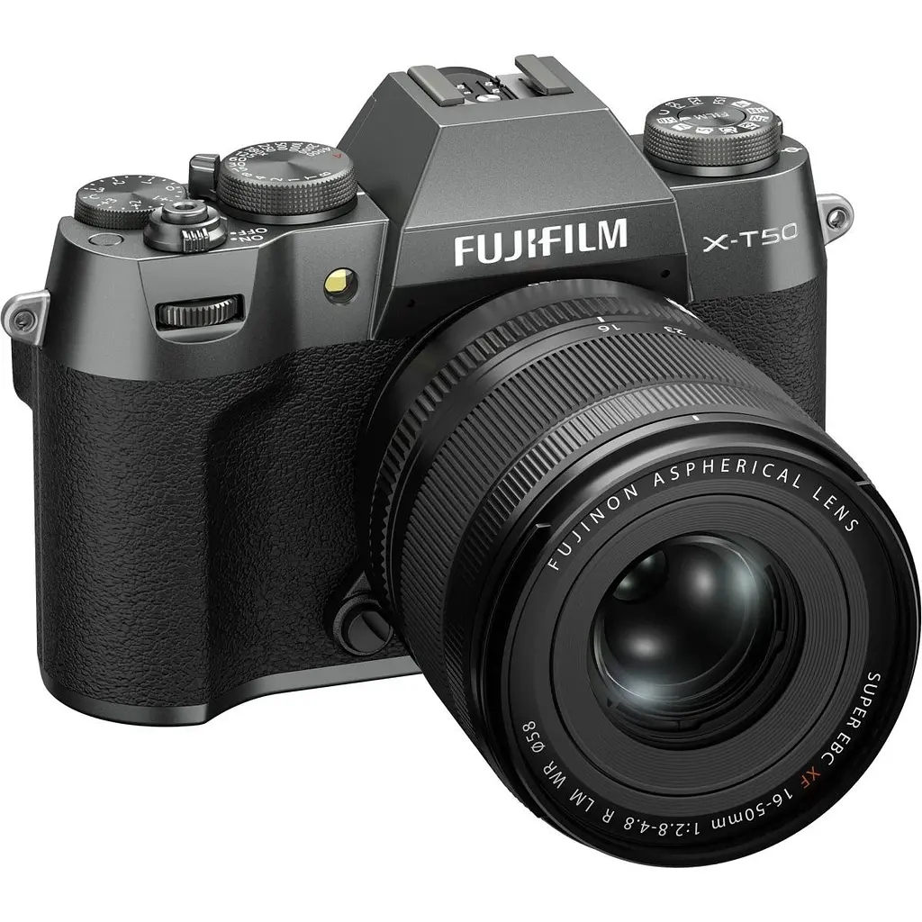 Бездзеркальний фотоапарат Fujifilm X-T50 Kit XF 16-50mm f/2.8-4.8 R LM WR Charcoal Silver (16828650) [172737] - фото 4