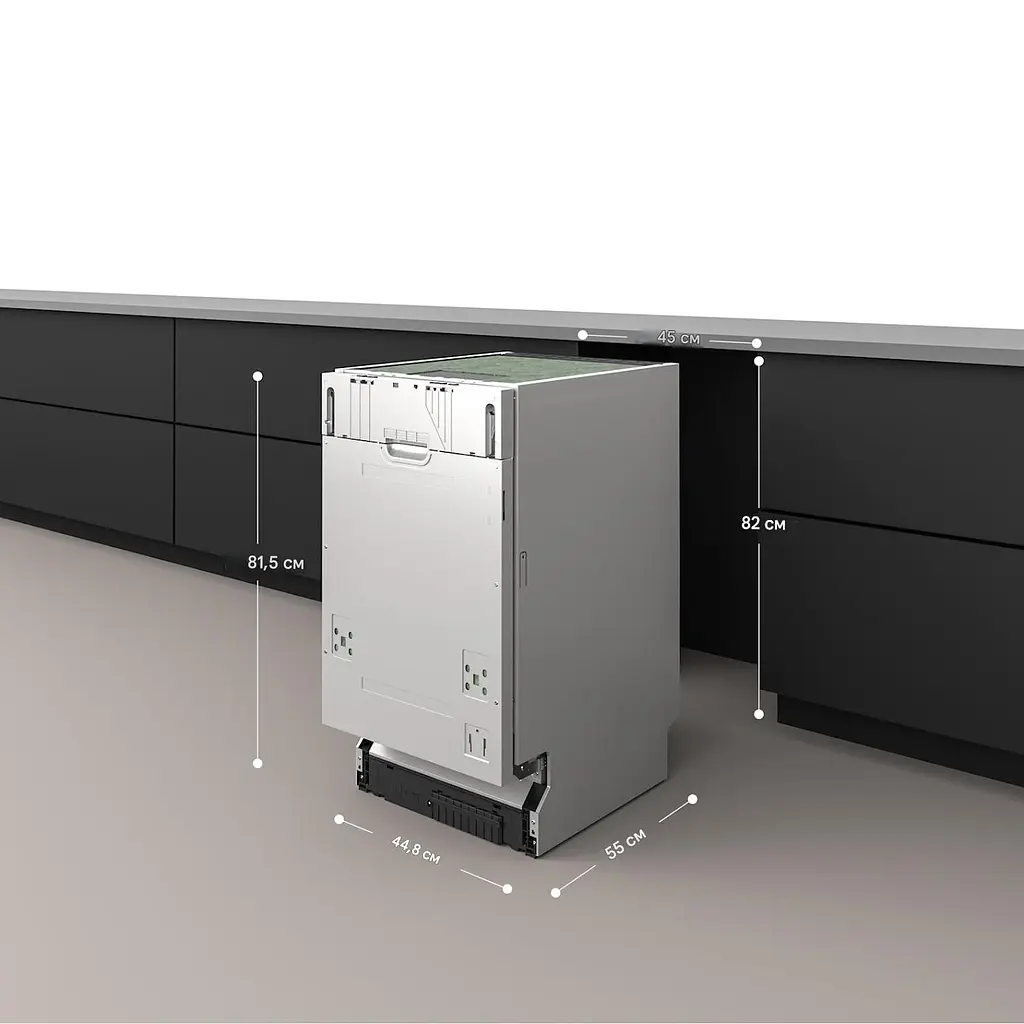 Посудомоечная машина Klarstein Velaire 45 см (10047462) - фото 3