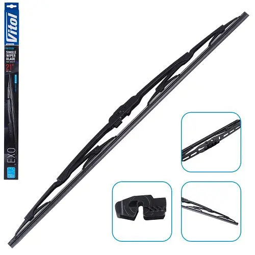 Щітка склоочисника каркасна VITOL EXO 21" (530 мм)