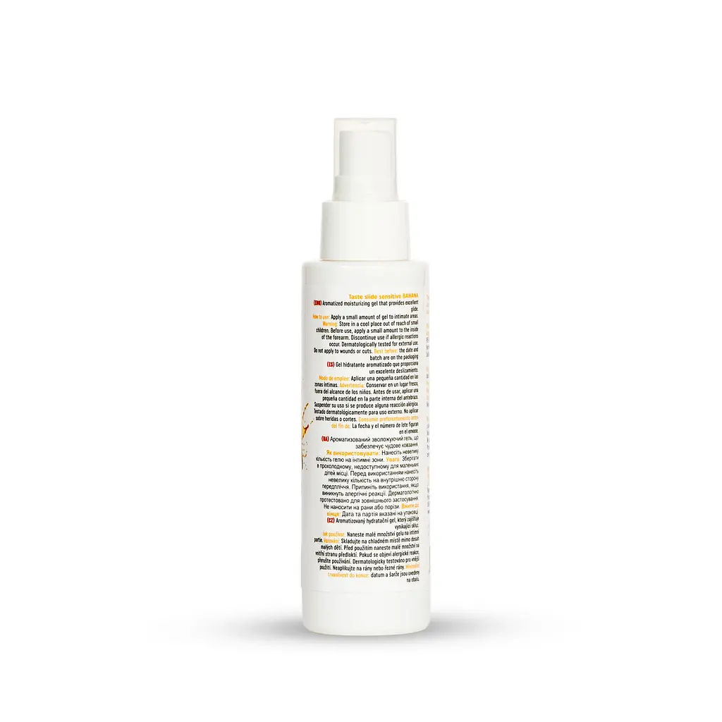Інтимний гель-лубрикант - MyLove Taste Slide Sensitive Banana, 100 мл - фото 9