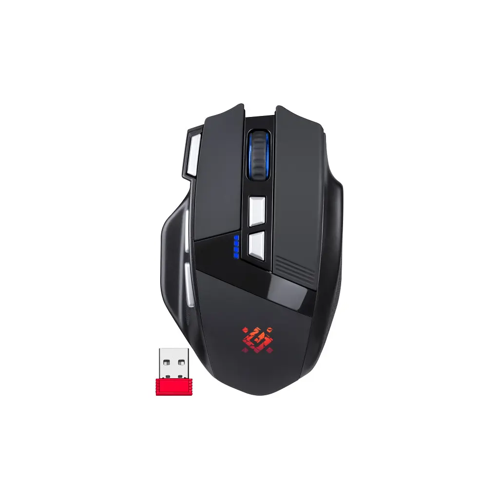 Мишка Defender Knight GM-885 Wireless Black (52885) - фото 9