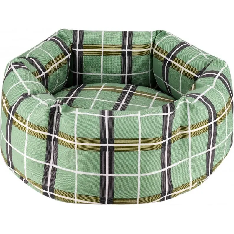 Лежак для животных BronzeDog Comfort круглый  S 35х17 см зеленый - фото 2