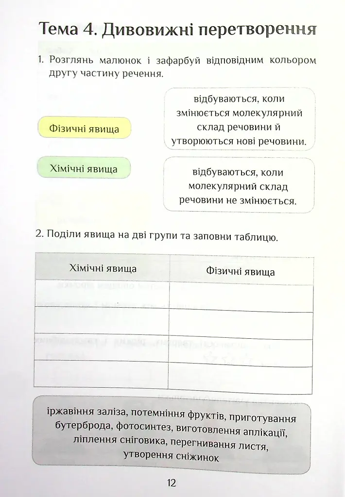 Я досліджую світ. Діагностичні роботи. 4 клас. Частина 1 - Тетяна Воронцова - фото 12