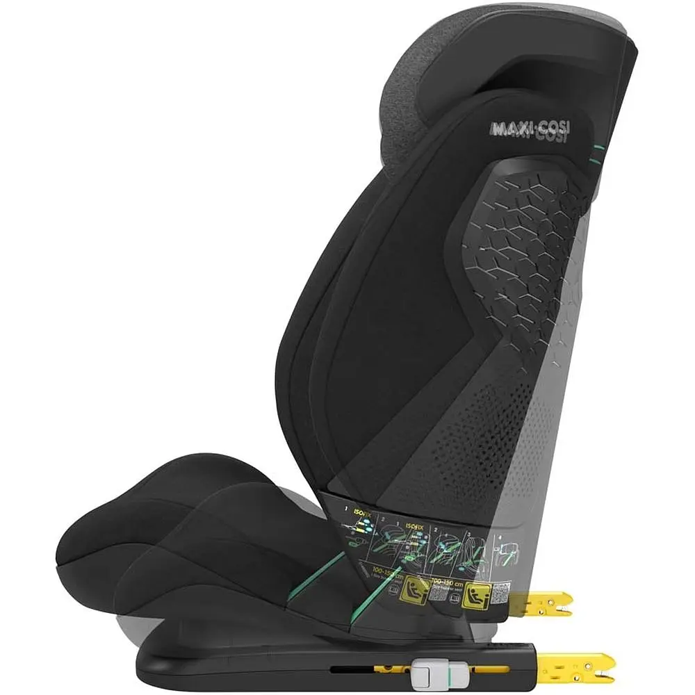 Автокрісло Maxi-Cosi RodiFix Pro i-Size Authentic Black, чорне (8800671110) - фото 11