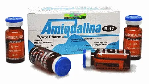 Вітамін B17, Amygdalina Solucion Inyectable, CYTO, 10 флаконів по 3 грами Cyto Pharma vit0001406