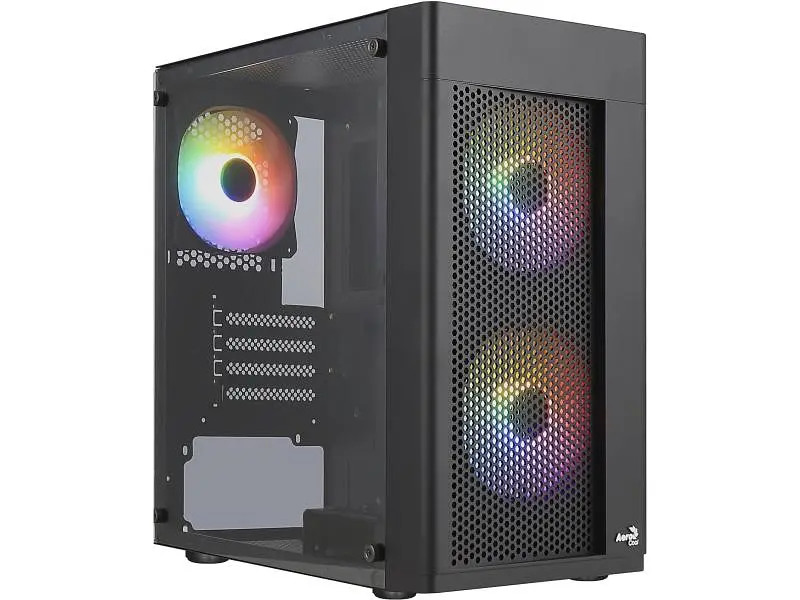 Корпус Aerocool Hexform-G-BK-v2 600W Black (ACCX-PV38004.11)