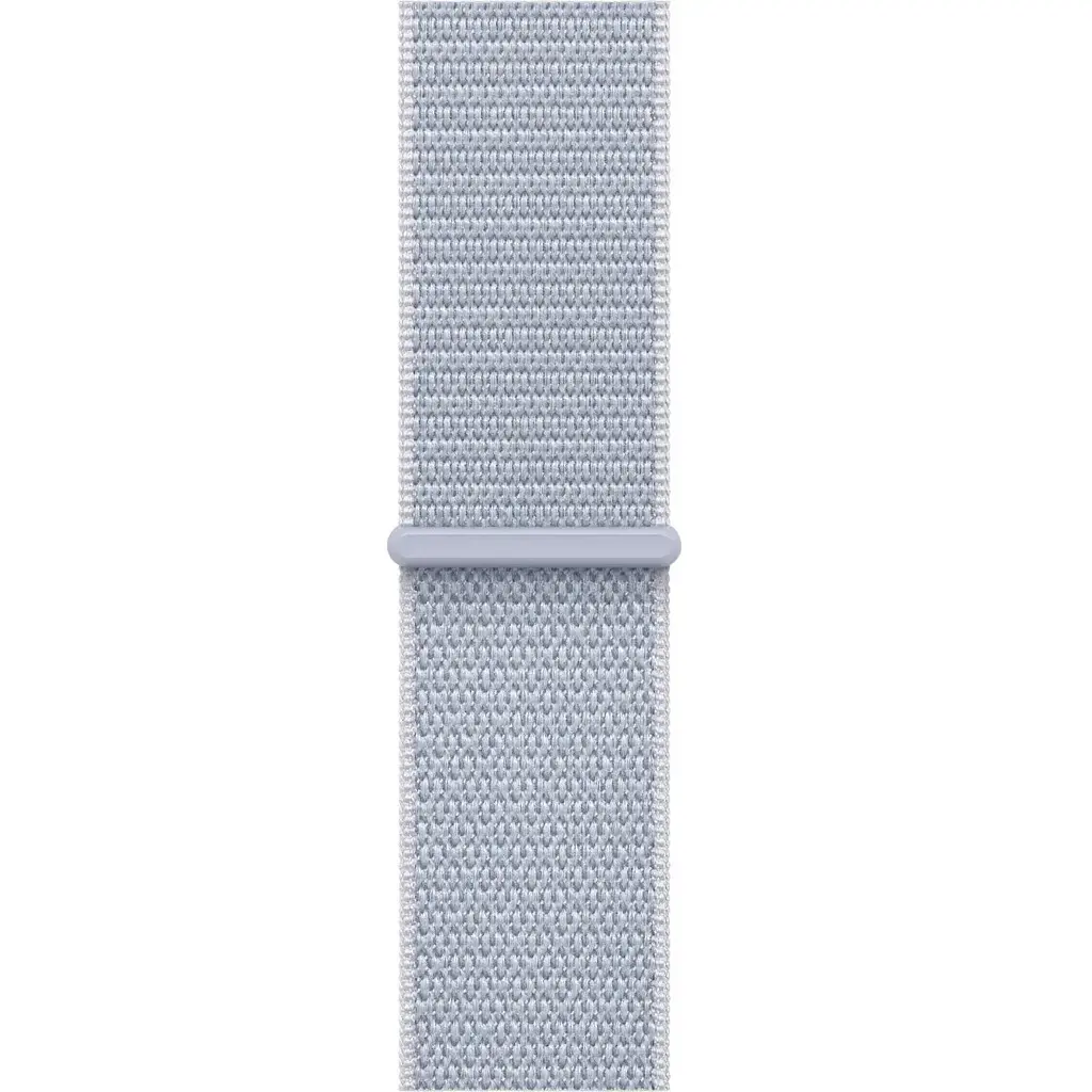 Apple Watch Series 10 GPS 42mm Silver Aluminum Case with Blue Cloud Sport Loop MWWD3 - фото 3