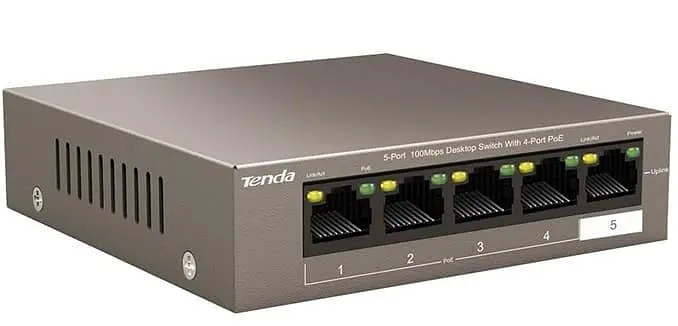 Коммутатор Tenda TEF1105P-4-38W (TEF1105P-4-38W) - фото 2