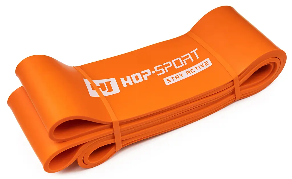 Резинка для фітнесу Hop-Sport 37-109кг HS-L083RR помаранчева - фото 4