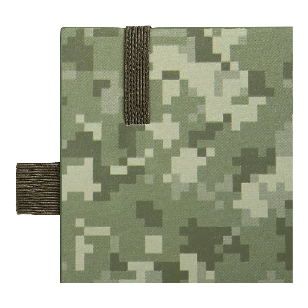Щоденник датований Buromax Military 2026 A5 штучна шкіра хакі (BM.21134-59) - фото 8