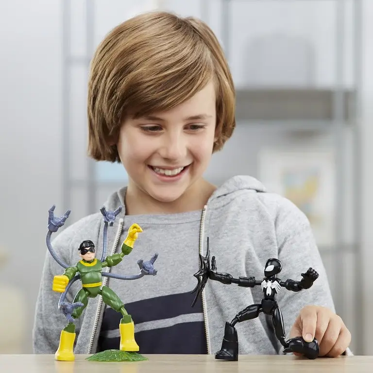 Набор фигурок Hasbro F0239 Spider-Man Bend and flex Человек-паук против Дока (F0239) - фото 7