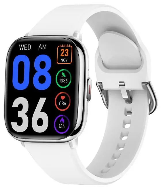 Смарт-годинник Gelius GP-SW014 (Amazwatch GTi) Crystal White - фото 4