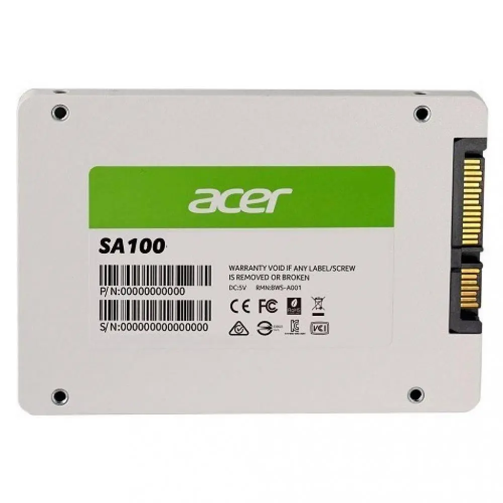 SSD-накопитель Acer SA100 480 ГБ (BL.9BWWA.103) - фото 10